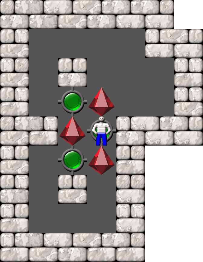 Sokoban Funny Template Levels level 84